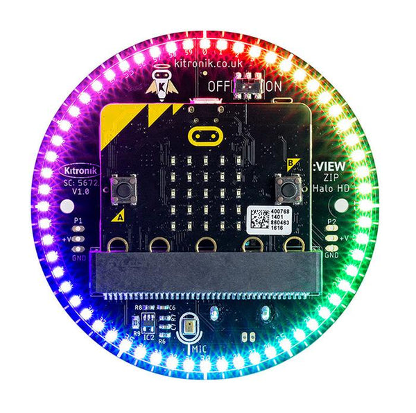 zip halo micro bit