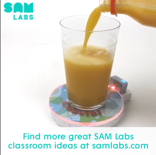 有沒有方法知道一杯飲品滿了沒有？SAM Labs可能幫到你